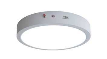 ASD LED Edge-Lit Round Panel with 12W Battery Back-up 12inch 24W 120V Triac 2700/3000/4000/5000/6000K White ETL