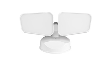 ASD LED Security Floodlight 2 Square Heads 20W 120V Non-Dimmable 2700/3000/3500/4000/5000K White UL DLC Premium
