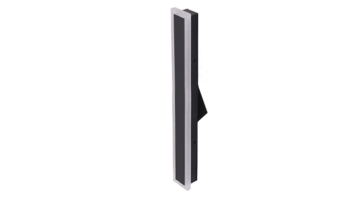 ASD LED Outdoor Wall Sconce Narrow Design 24inch 24W 120-277V Triac 3000/4000/5000K Black ETL