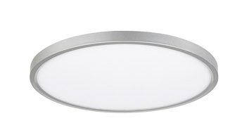 ASD LED Edge-Lit Round Panel 12inch 24W 120V Triac 2700/3000/4000/5000/6000K Nickel ETL
