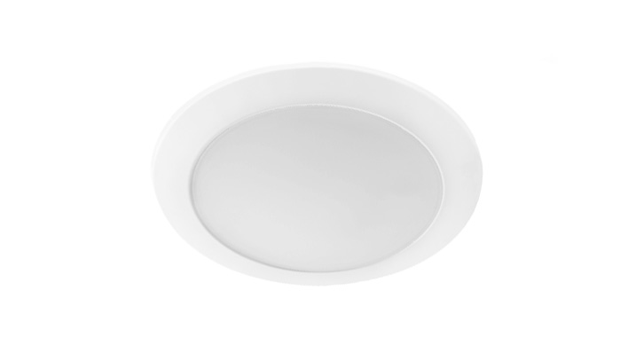 ASD LED Disk Light 6inch 15W 120V Triac 2700/3000/3500/4000/5000K White ETL ES T24 JA8
