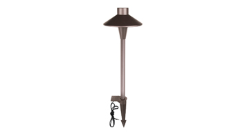 ASD LED Low Voltage Landscape Flat Hat Pathway Light 5W 12-24V 2700/3000/3500/4000/5000K CRI90+, IP65 Waterproof, Aluminum 6x15inch Bronze ETL 6pack
