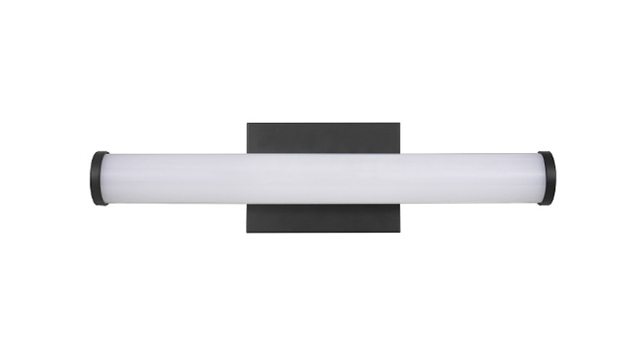 ASD LED Vanity linear 18inch 20W 120V Triac 3000/4000/5000K Black ETL