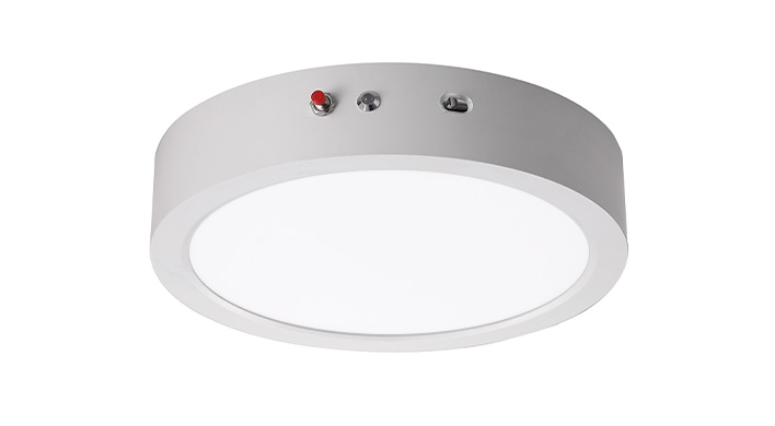 ASD LED Edge-Lit Round Panel with 12W ASD LED Edge-Lit Round Panel with 12W Battery Back-up 9inch 18W 120V Triac 2700/3000/4000/5000/6000K White ETL
