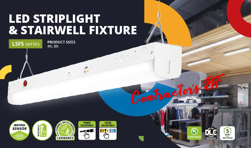 LED Striplight & Stairwell Fixture