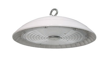 ASD LED NSF-Rated UFO High Bay with Q-base PRO Series 100/150/200W 120-277V 0-10V Dimmable 160Lm/W 3000/4000/5000K with 10ft cord NSF UL DLC Premium
