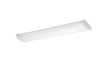 ASD LED Wide Wrap Light 4ft 34/38/45W  120-277V 0-10V Dimmable 150Lm/W 3500/4000/5000K White UL DLC Standard
