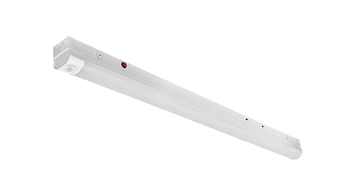 ASD LED Regular Striplight with Motion Sensor and 15W Battery Back-up 4ft 20/30/40W 120-277V 0-10V Dimmable 150Lm/W 3500/4000/5000K White UL DLC Premium
