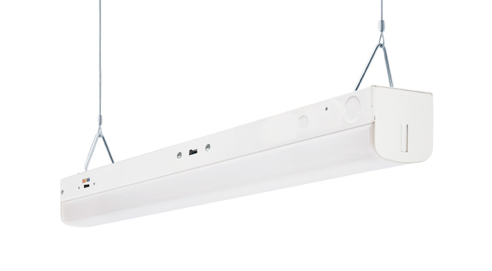 ASD LED Contemporary Striplight 2ft 20/24/28W 120-277V 0-10V Dimmable 140Lm/W 3500/4000/5000K White UL DLC Standard
