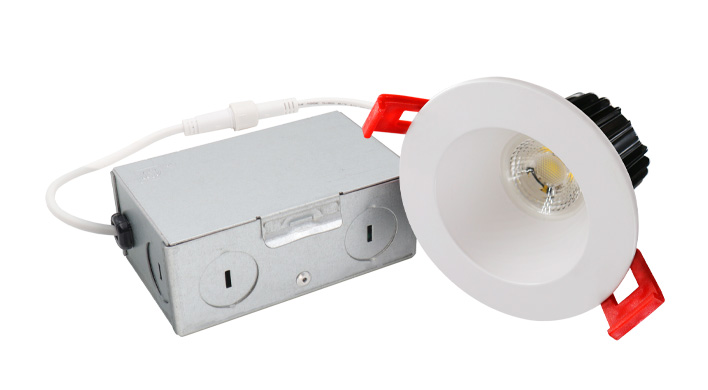 ASD LED Downlight Round 2inch 8W 120V TRIAC 2700/3000/3500/4000/5000K White ETL
