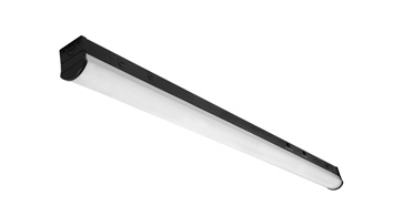 ASD LED Regular Striplight 4ft 20/30/40W  120-277V 0-10V Dimmable 150Lm/W 3500/4000/5000K Black UL DLC Premium
